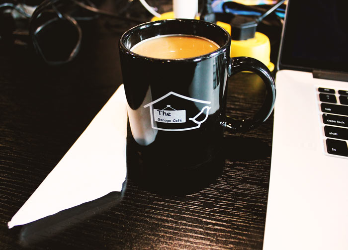 Cheku Cafe coffee cup
