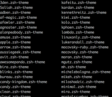 Switching to ZSH