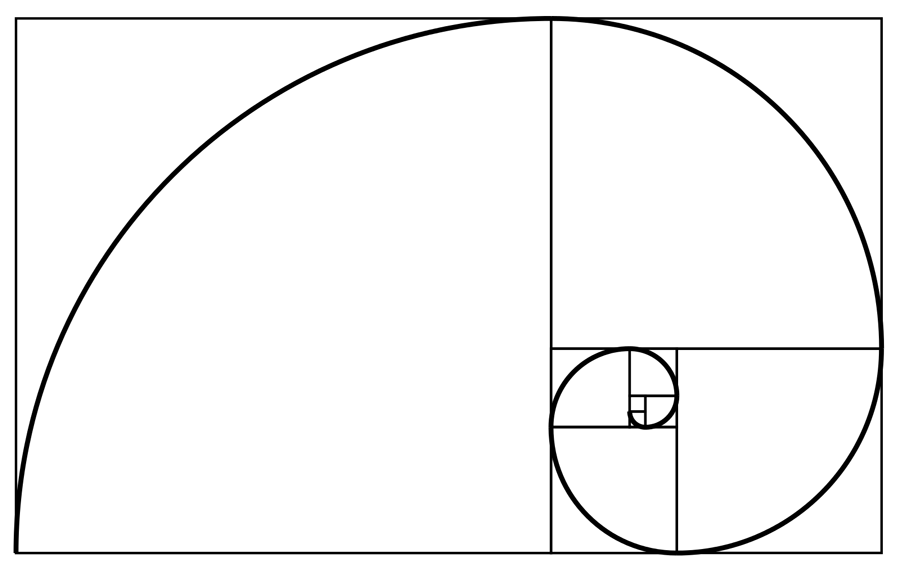 Fibonacci spiral
